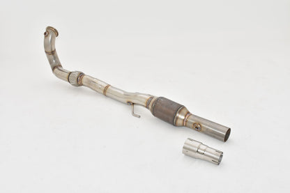 Friedrich Motorsport 76mm Downpipe mit 200 Zellen Sport-Kat. Edelstahl