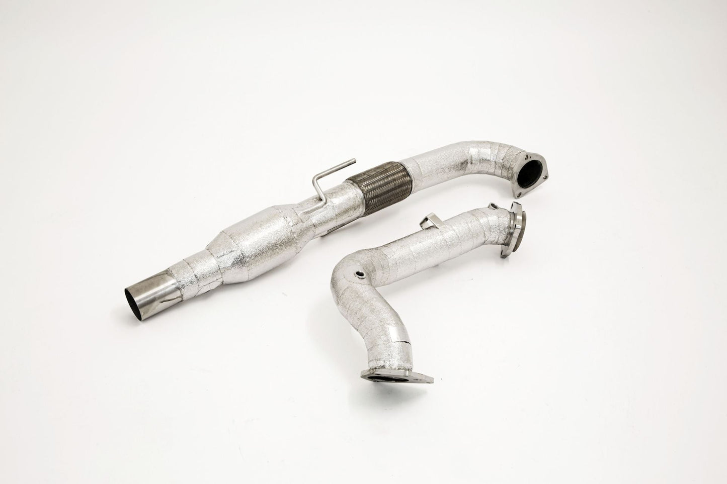Friedrich Motorsport 76mm Downpipe mit 200 Zellen Sport-Kat. Edelstahl