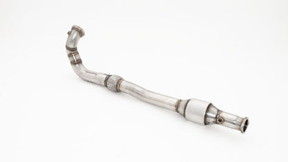 Friedrich Motorsport 76mm Downpipe mit 200 Zellen Sport-Kat. Edelstahl