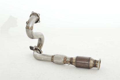 FMS 76mm Downpipe mit 200 Zellen HJS Sport-Kat. Opel Astra J GTC OPC