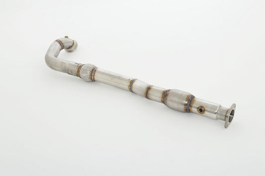FMS 76mm Downpipe mit 200 Zellen Sport-Kat. Edelstahl