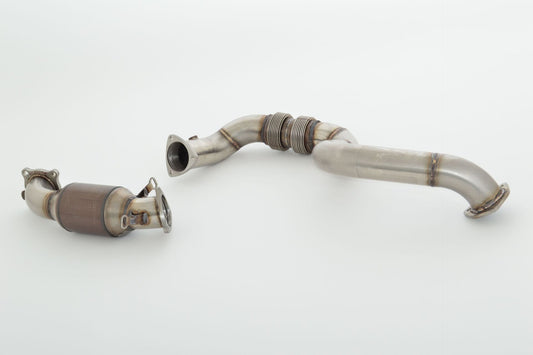 Friedrich Motorsport 76mm Downpipe mit 200 Zellen Sport-Kat. Opel Astra K