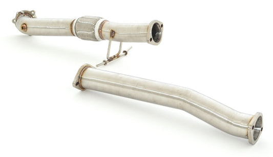 FMS 3 Zoll (76mm) Downpipe Ford Focus II RS + RS 500