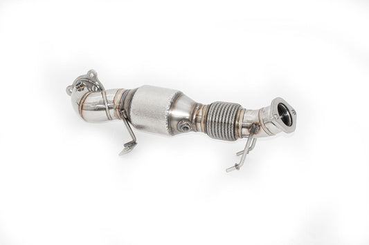 Friedrich Motorsport 76mm Downpipe mit 200 Zellen Sport-Kat. Ford Focus IV 5-Türer/Turnier DEH ST