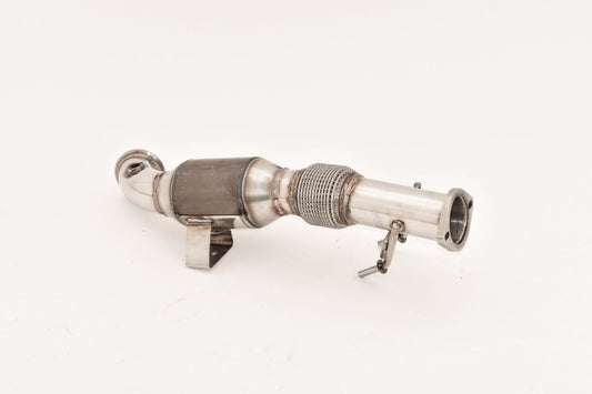 FMS 76mm Downpipe mit 200 Zellen HJS Sport-Kat. Ford Mondeo (BA7)  5. Generation