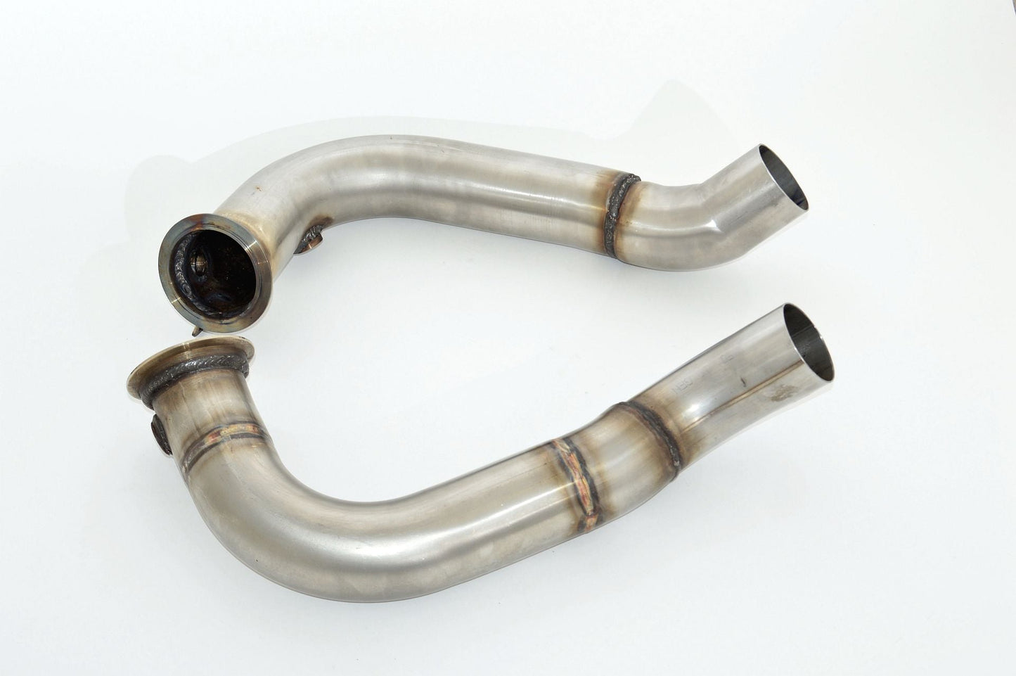 FMS 76mm Downpipe-Satz Edelstahl