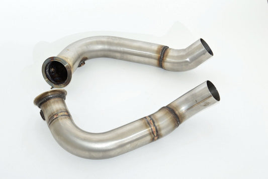 FMS 76mm Downpipe-Satz Edelstahl