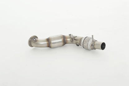 FMS 76mm Downpipe mit 200 Zellen Sport-Kat. Edelstahl