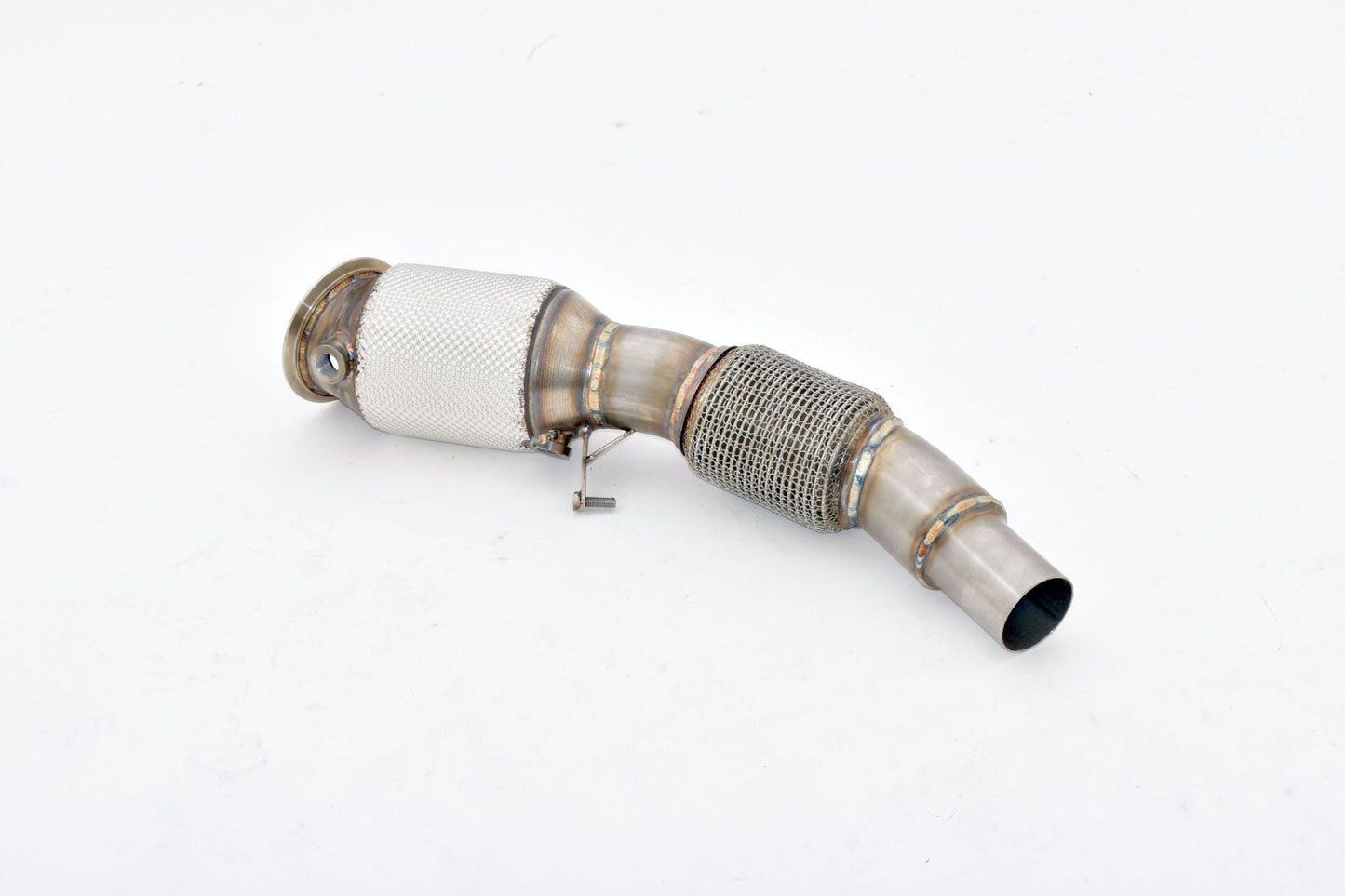 Friedrich Motorsport 76mm Downpipe mit 200 Zellen Sport-Kat. Edelstahl