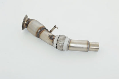 FMS 76mm Downpipe mit 200 Zellen Sport-Kat. Edelstahl