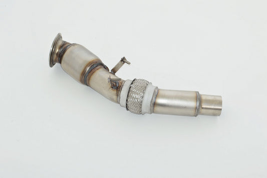 FMS 76mm Downpipe mit 200 Zellen Sport-Kat. Edelstahl