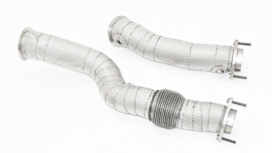 Friedrich Motorsport 2x76mm Downpipe Edelstahl