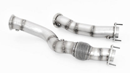 Friedrich Motorsport 2x76mm Downpipe Edelstahl