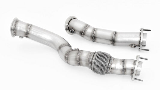 Friedrich Motorsport 2x76mm Downpipe Edelstahl