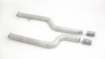Friedrich Motorsport 2x76mm Ottopartikelfilter-Ersatzrohr Edelstahl