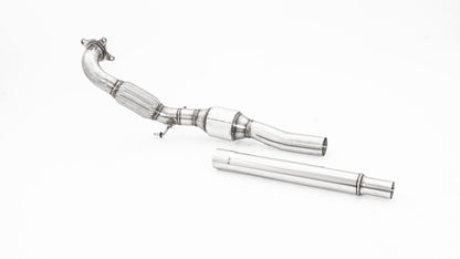 Friedrich Motorsport 76mm Downpipe mit 200 Zellen Sport-Kat. Edelstahl