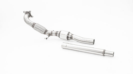 Friedrich Motorsport 76mm Downpipe mit 200 Zellen Sport-Kat. Edelstahl