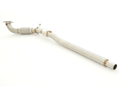 FMS 3 Zoll (76mm) Downpipe mit 200 Zellen Sport-Kat. Edelstahl