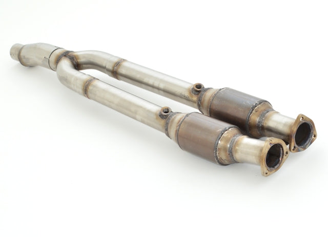 Friedrich Motorsport 2x63.5mm 200 Zellen Sport-Kat. Edelstahl