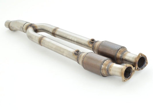 FMS 2x63.5mm 200 Zellen Sport-Kat. Edelstahl