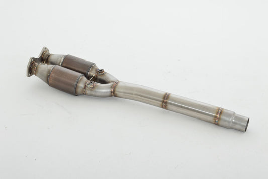 FMS 2x63.5mm 200 Zellen Sport-Kat. Edelstahl