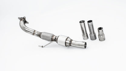Friedrich Motorsport 76mm Downpipe mit 200 Zellen Sport-Kat. VW Polo 6R WRC