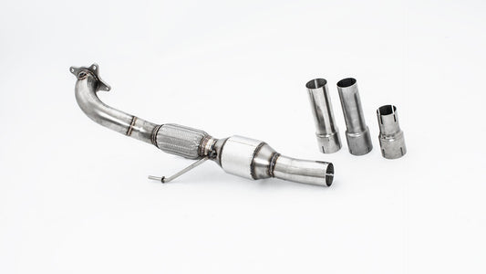Friedrich Motorsport 76mm Downpipe mit 200 Zellen Sport-Kat. VW Polo 6R WRC