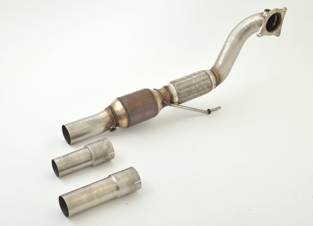 Friedrich Motorsport 76mm Downpipe mit 200 Zellen Sport-Kat. VW Polo 6R WRC