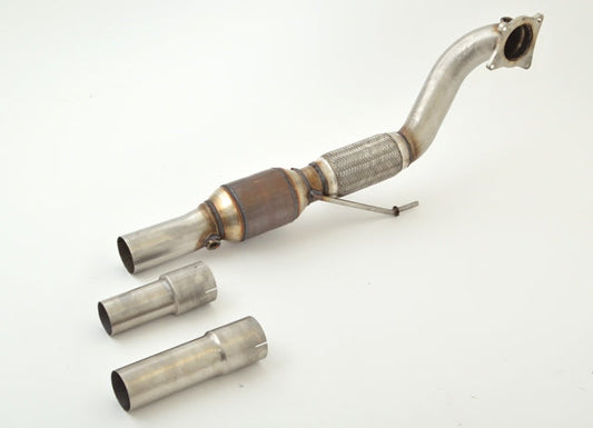 Friedrich Motorsport 76mm Downpipe mit 200 Zellen Sport-Kat. VW Polo 6R WRC