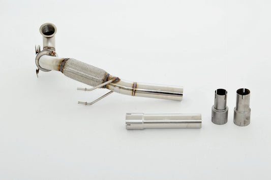 FMS 76mm Downpipe mit Sport-Kat. Edelstahl