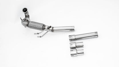 Friedrich Motorsport 76mm Downpipe mit Sport-Kat. Edelstahl