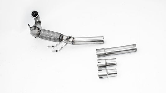 Friedrich Motorsport 76mm Downpipe mit Sport-Kat. Edelstahl