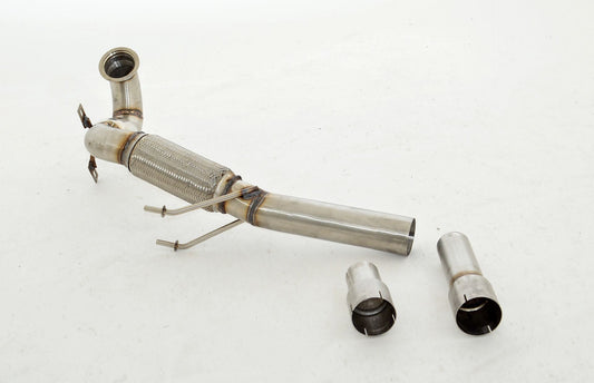FMS 3 Zoll (76mm) Downpipe mit Sport-Kat. Edelstahl