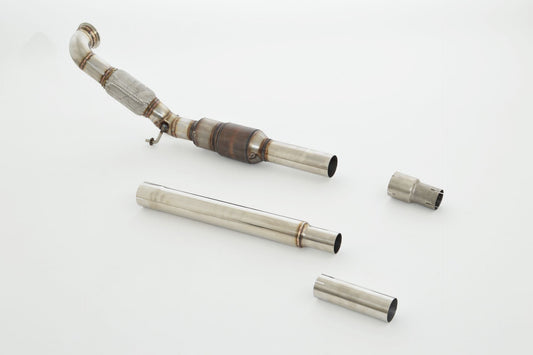 FMS 76mm Downpipe mit 200 Zellen HJS Sport-Kat. VW Beetle 5C und Cabrio