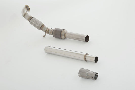 Friedrich Motorsport 76mm Downpipe mit 200 Zellen Sport-Kat. Edelstahl
