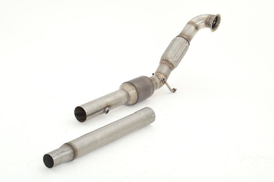 FMS 76mm Downpipe mit 200 Zellen HJS Sport-Kat. VW Beetle 5C und Cabrio