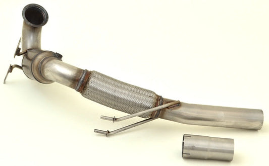 FMS 76mm Downpipe mit Sport-Kat. Edelstahl