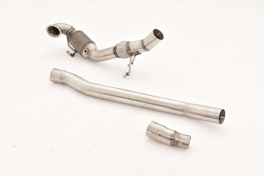 Friedrich Motorsport 76mm Downpipe mit 200 Zellen Sport-Kat. Edelstahl