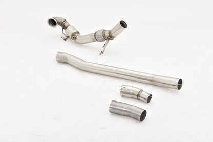 FMS 76mm Downpipe mit Sport-Kat. Edelstahl