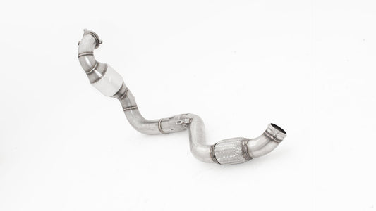 Friedrich Motorsport 76mm Downpipe mit 200 Zellen Sport-Kat. Edelstahl