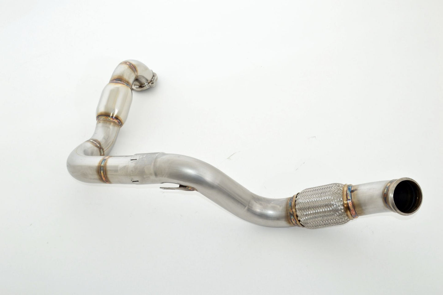 FMS 76mm Downpipe mit Sport-Kat. Edelstahl