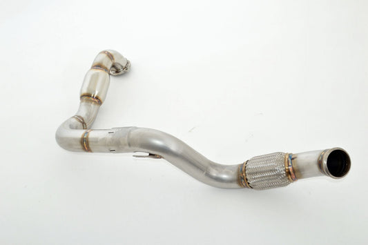 FMS 76mm Downpipe mit Sport-Kat. Edelstahl