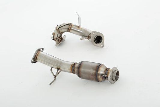 FMS 76mm Downpipe mit 200 Zellen HJS Sport-Kat. Mazda 3 MPS