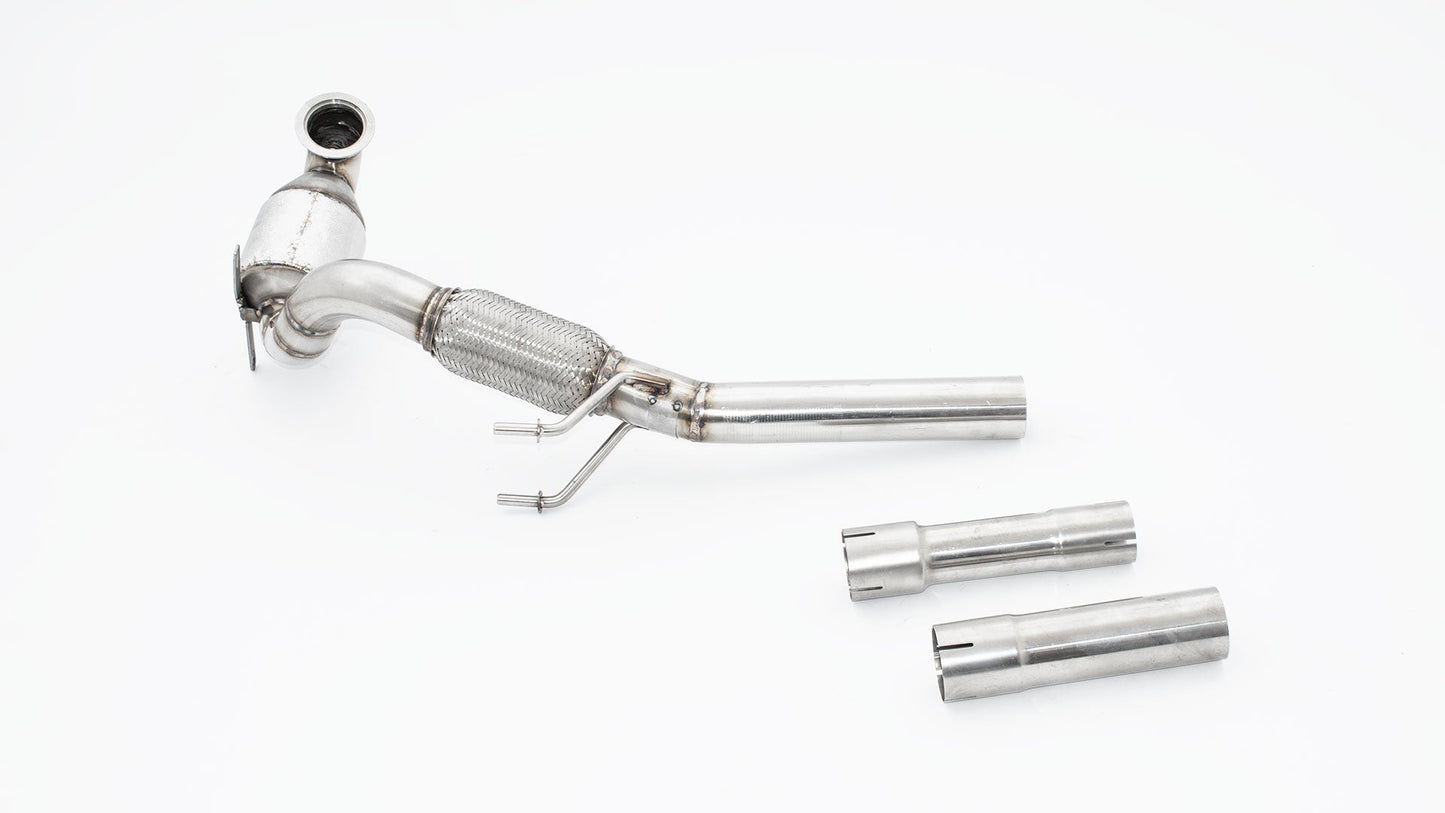 Friedrich Motorsport 63.5mm Downpipe mit Sport-Kat. Edelstahl