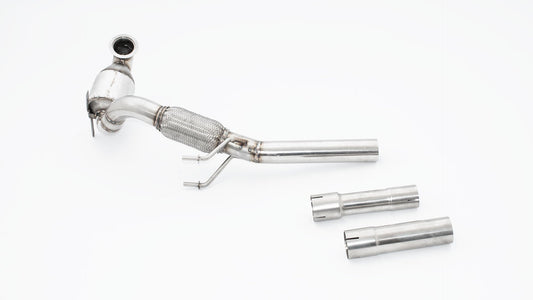 Friedrich Motorsport 63.5mm Downpipe mit Sport-Kat. Edelstahl