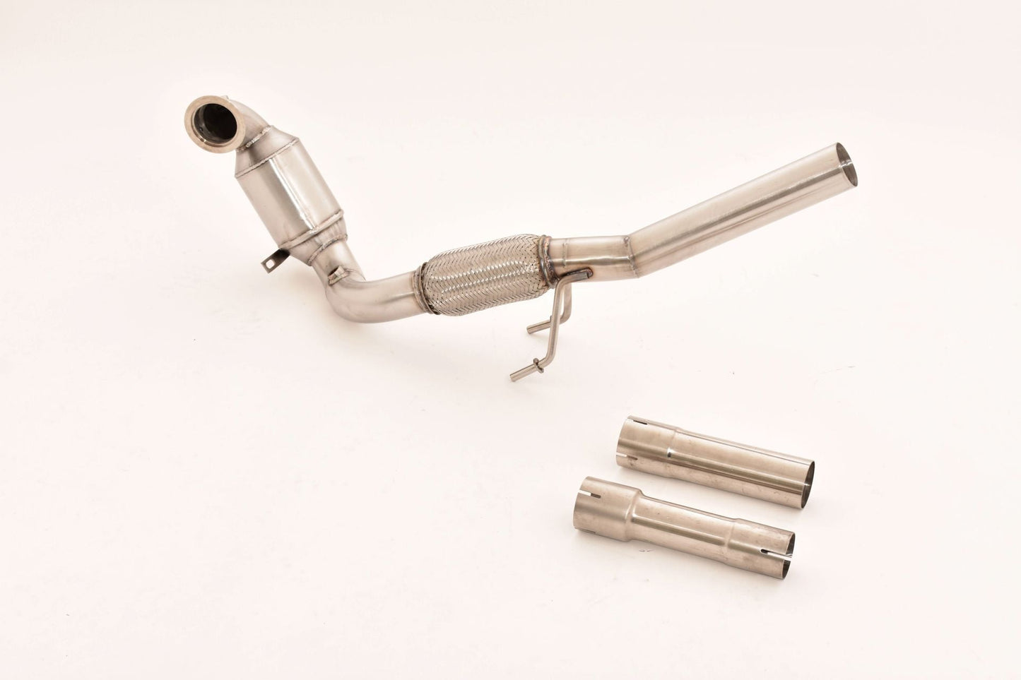 FMS 63.5mm Downpipe mit Sport-Kat. Edelstahl