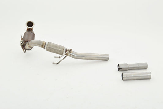 Friedrich Motorsport 63.5mm Downpipe mit Sport-Kat. Edelstahl