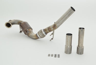 FMS 63.5mm Downpipe mit Sport-Kat. Edelstahl