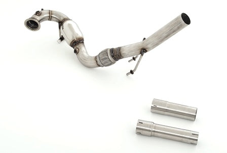 FMS 63.5mm Downpipe mit Sport-Kat. Edelstahl