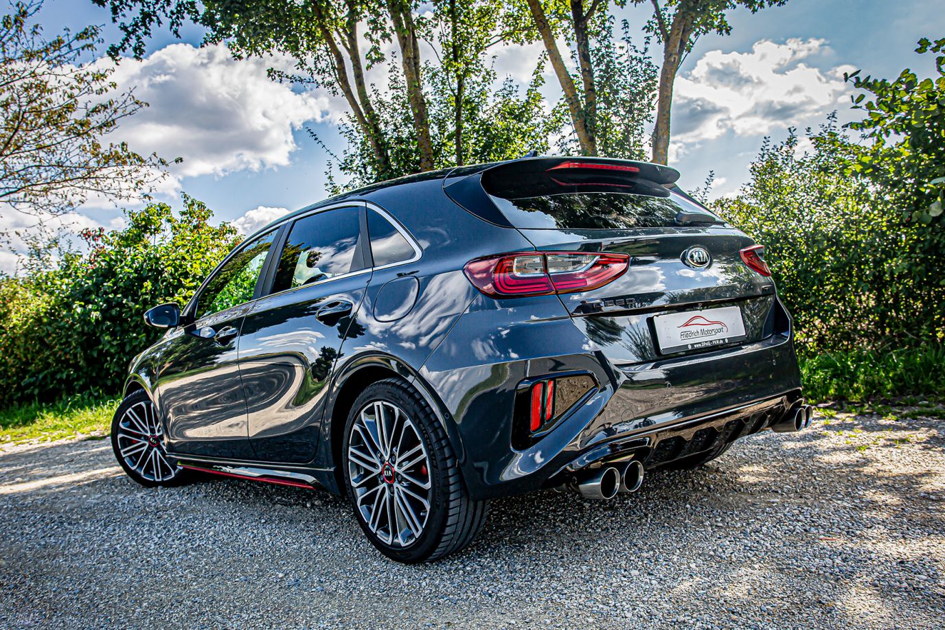 Friedrich Motorsport 76mm Duplex-Anlage mit Klappensteuerung KIA Ceed GT (CD)